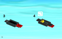 LEGO 4438 instructions page 10 – build guide