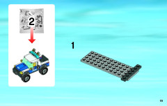 LEGO 4438 instructions page 19 – build guide