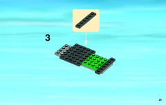 LEGO 4438 instructions page 21 – build guide