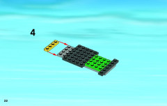 LEGO 4438 instructions page 22 – build guide