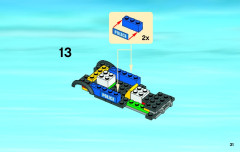 LEGO 4438 instructions page 31 – build guide