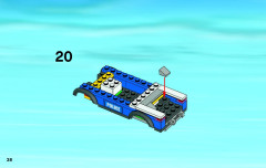 LEGO 4438 instructions page 38 – build guide