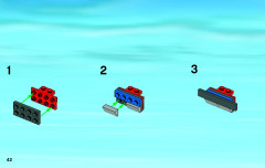 LEGO 4438 instructions page 42 – build guide