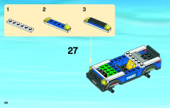 LEGO 4438 instructions page 46 – build guide