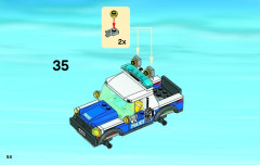 LEGO 4438 instructions page 54 – build guide