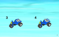 LEGO 4438 instructions page 7 – build guide