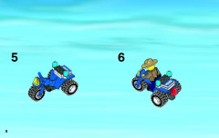 LEGO 4438 instructions page 8 – build guide