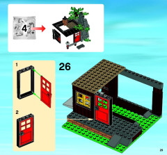 LEGO 4438 instructions page 29 – build guide