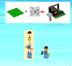 LEGO 4438 instructions page 3 – build guide