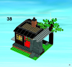 LEGO 4438 instructions page 43 – build guide