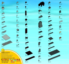 LEGO 4438 instructions page 54 – build guide
