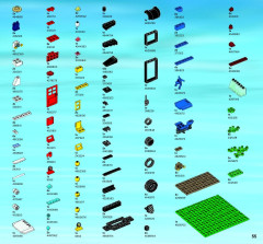 LEGO 4438 instructions page 55 – build guide