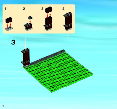 LEGO 4438 instructions page 6 – build guide