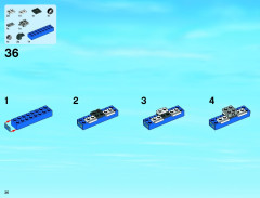 LEGO 4439 instructions page 36 – build guide