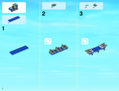 LEGO 4439 instructions page 4 – build guide