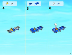 LEGO 4439 instructions page 5 – build guide