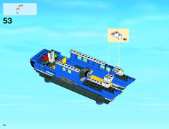 LEGO 4439 instructions page 54 – build guide