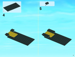 LEGO 4439 instructions page 9 – build guide