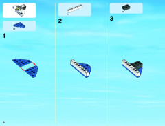 LEGO 4439 instructions page 24 – build guide