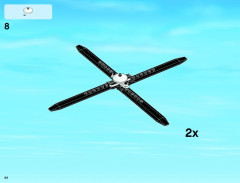 LEGO 4439 instructions page 44 – build guide