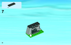 LEGO 4440 instructions page 10 – build guide