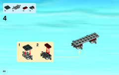 LEGO 4440 instructions page 20 – build guide
