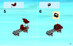 LEGO 4440 instructions page 21 – build guide