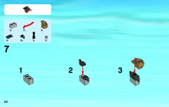 LEGO 4440 instructions page 22 – build guide