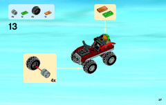 LEGO 4440 instructions page 27 – build guide