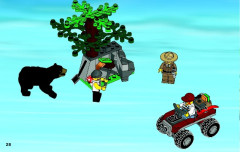 LEGO 4440 instructions page 28 – build guide