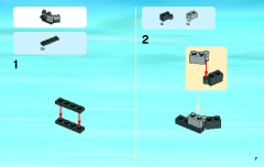 LEGO 4440 instructions page 7 – build guide