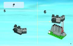 LEGO 4440 instructions page 9 – build guide