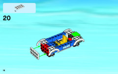 LEGO 4440 instructions page 16 – build guide