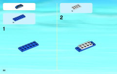 LEGO 4440 instructions page 22 – build guide