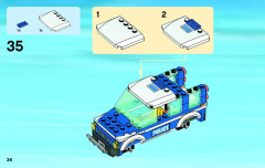 LEGO 4440 instructions page 36 – build guide