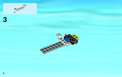 LEGO 4440 instructions page 4 – build guide