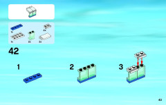 LEGO 4440 instructions page 43 – build guide