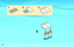 LEGO 4440 instructions page 44 – build guide