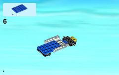 LEGO 4440 instructions page 6 – build guide