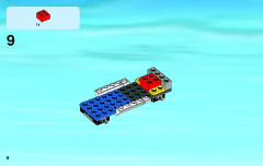 LEGO 4440 instructions page 8 – build guide