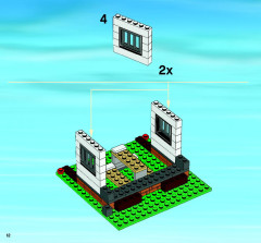 LEGO 4440 instructions page 12 – build guide