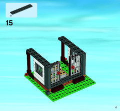 LEGO 4440 instructions page 17 – build guide