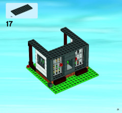 LEGO 4440 instructions page 21 – build guide