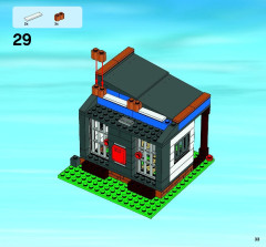 LEGO 4440 instructions page 33 – build guide
