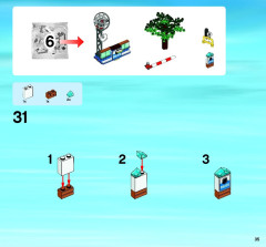 LEGO 4440 instructions page 35 – build guide