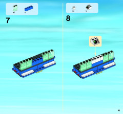 LEGO 4440 instructions page 41 – build guide