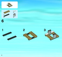 LEGO 4440 instructions page 6 – build guide