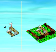LEGO 4440 instructions page 7 – build guide