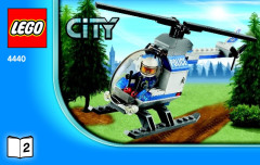 LEGO 4440 instructions page 1 – build guide