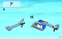 LEGO 4440 instructions page 15 – build guide